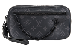 Pochette Volga, Canvas, Monogram Eclipse, SF5220, 2*